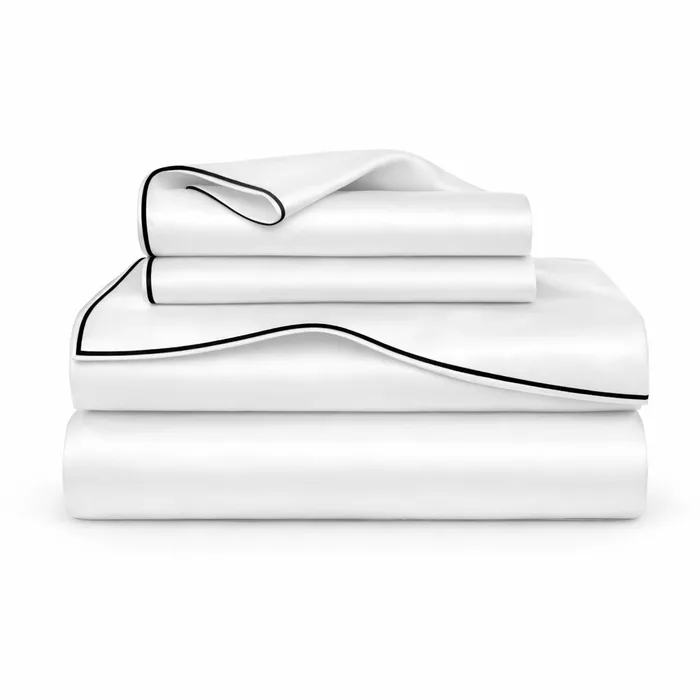 סט 100% במבוק אורגני I דגם ליאן לבן