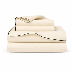 סט סאטן יוקרתי I פייפינג שמנת