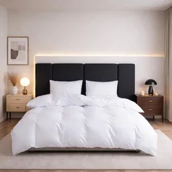 סט סאטן קלאסי I לבן